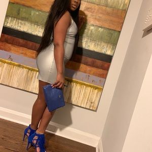 Reflex sliver mini dress (wore once )